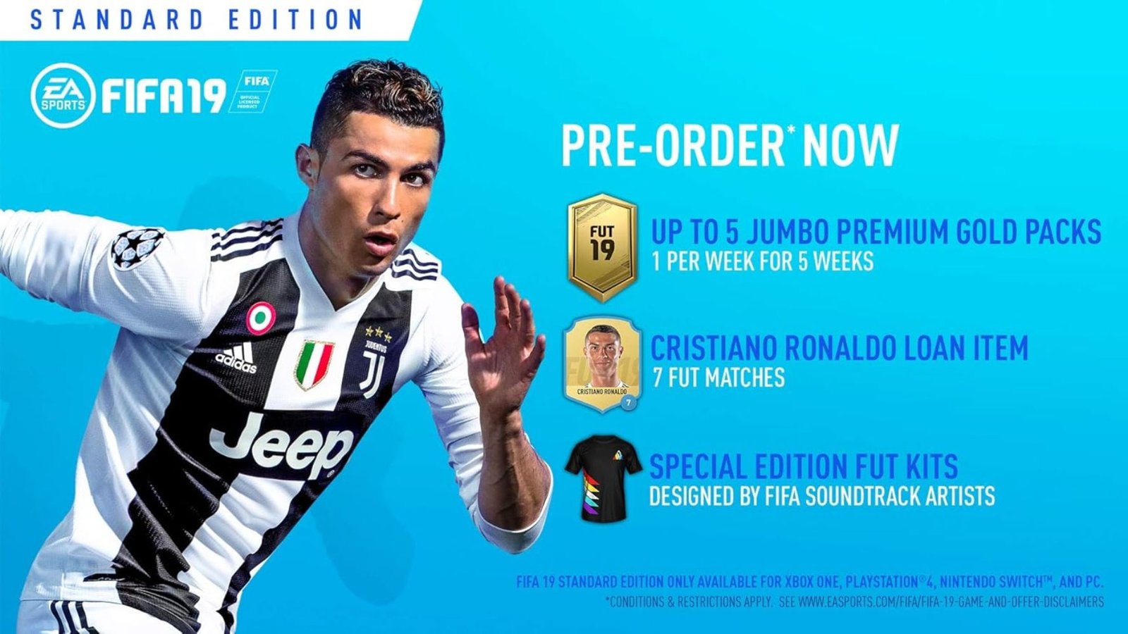 Microsoft Xbox One FIFA 19 Video Game - Image 2